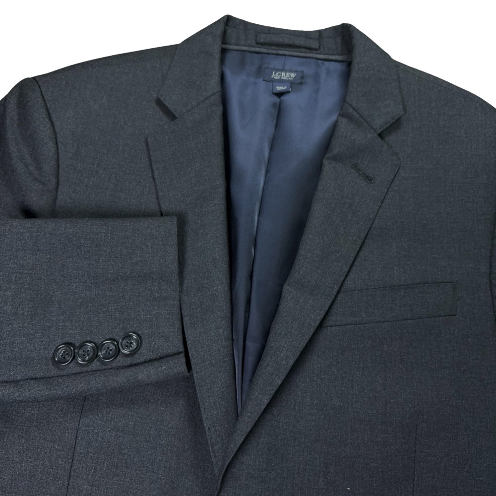 J Crew Loro Piana Wool Ludlow Jacket Men's Size 36S Gray Sport Jacket Coat